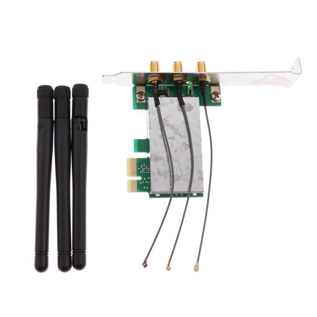 -e to Desktop   X1 Wireless Card Network Adapter Lan Card 480MB/s