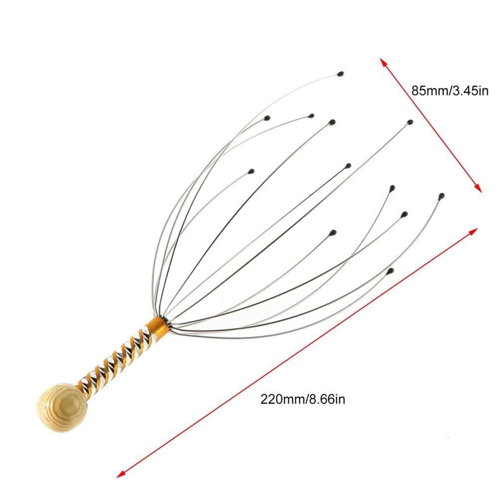 Dụng cụ mát xa da đầu giúp giảm căng thẳng đa năng