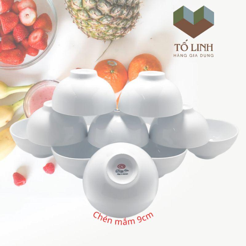 Combo 10 chén mắm sứ trắng,Set 10 Chén Mắm Sứ Trắng