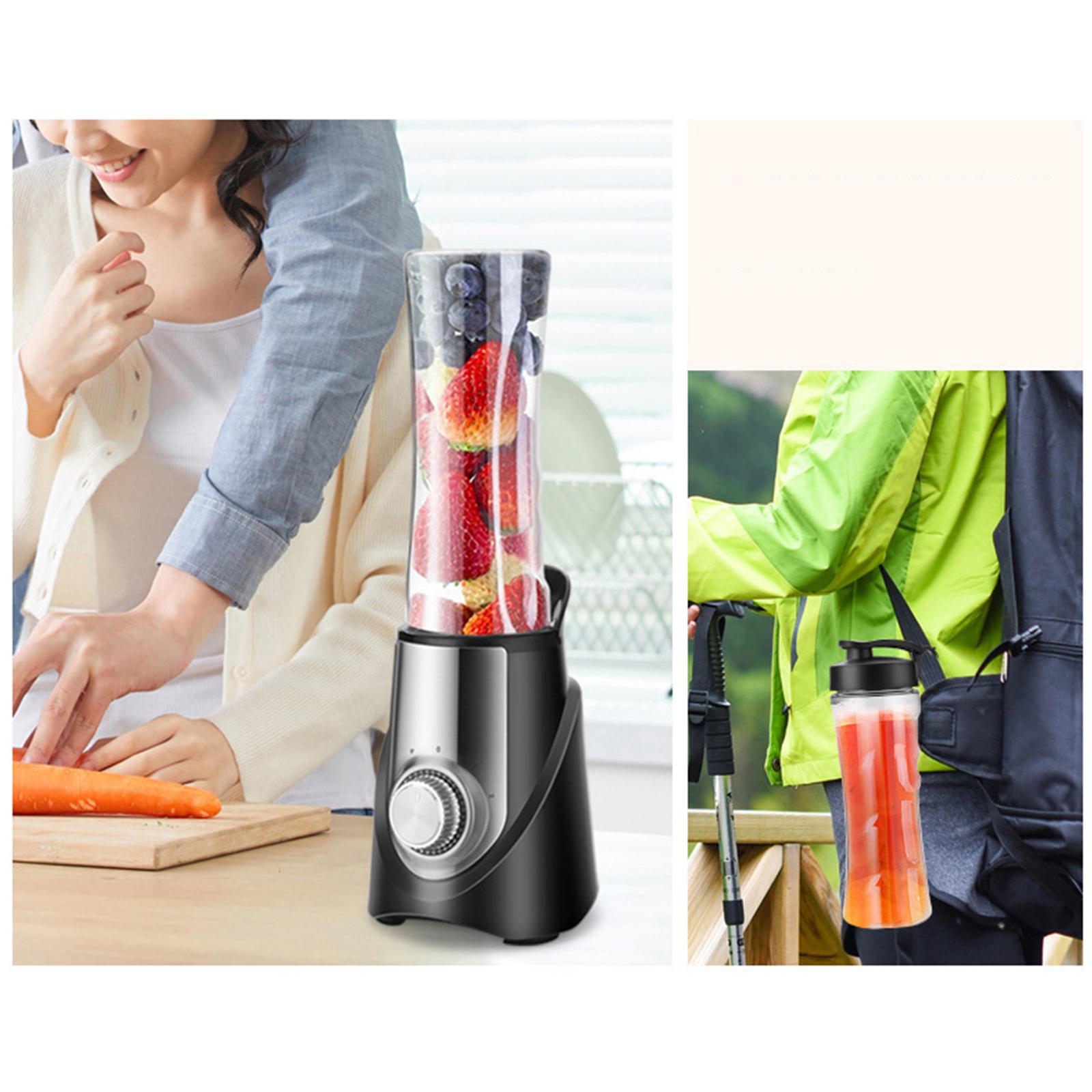 600mL Portable Juicer Electric Mixer Cup Smoothie Blender Shakes Fruit Vegetable Machine Milkshake Extractor