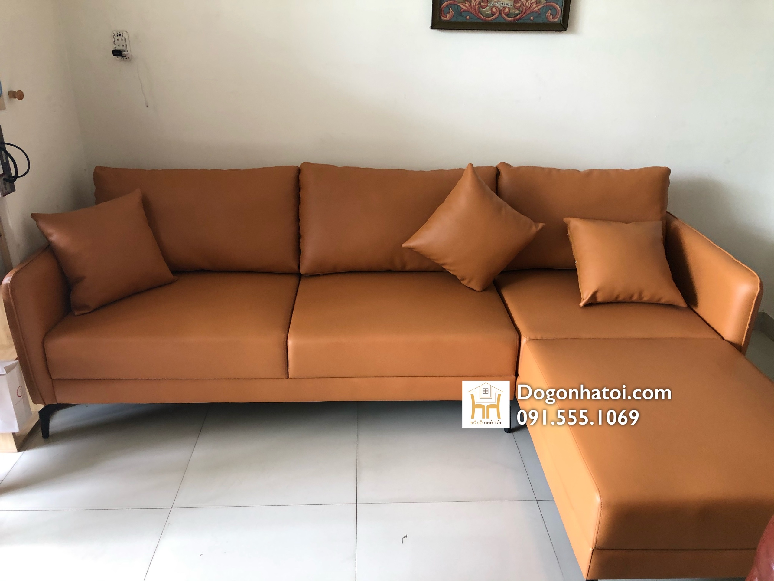 Bộ Bàn Ghế Sofa Phòng Khách Góc Chữ L SF407 - Đồ Gỗ Nhà Tôi