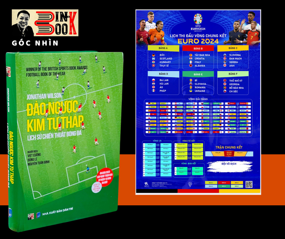 ĐẢO NGƯỢC KIM TỰ THÁP – LỊCH SỬ CHIẾN THUẬT BÓNG ĐÁ - Jonathan Wilson – Bình Book