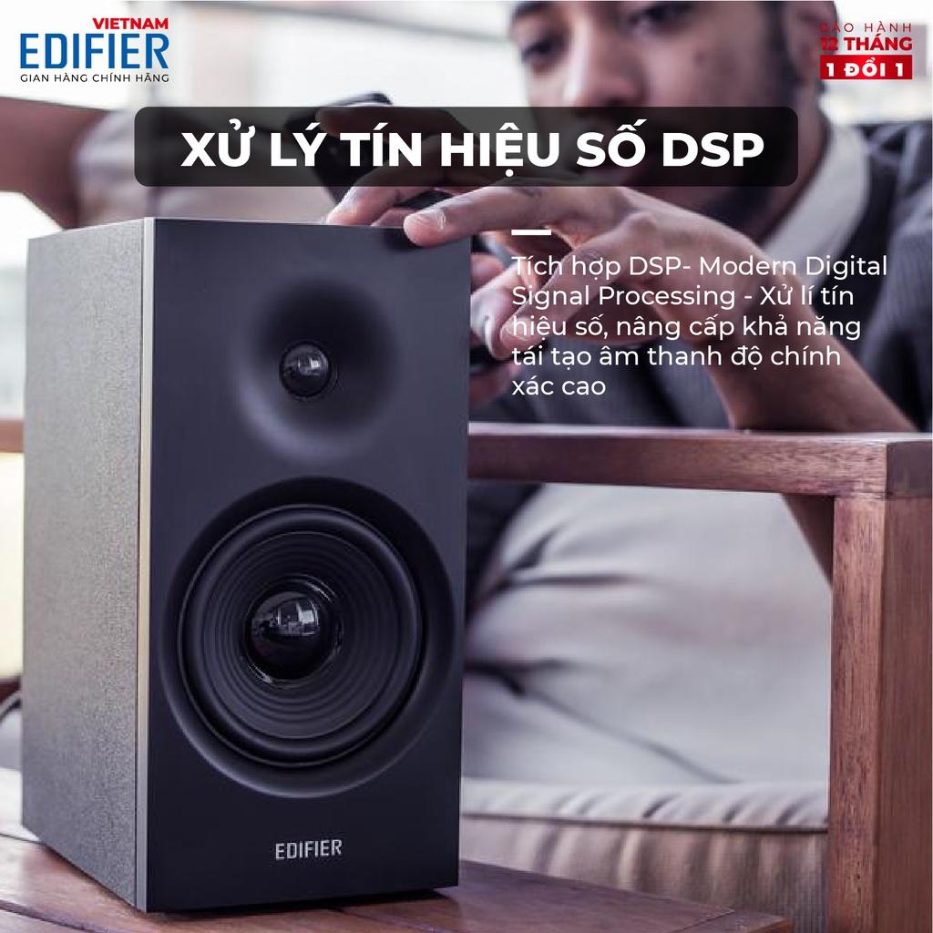 Bộ loa Bluetooth Bookshelf EDIFIER R1080BT Bass 4inch Treble 19mm silk dome - Hàng Chính Hãng - Bảo Hành 12 Tháng