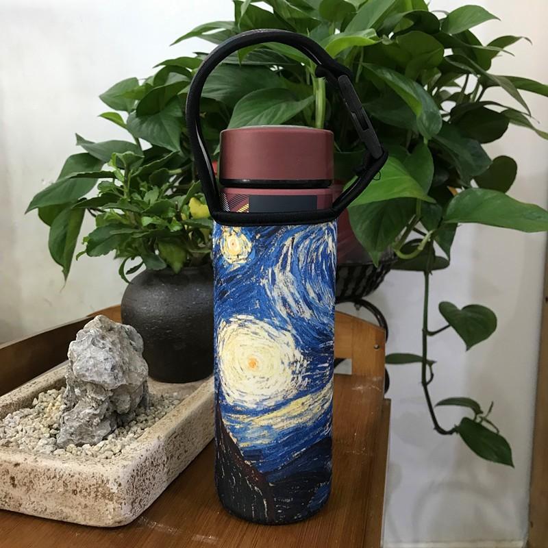 Không kèm bình ) Túi đựng bình giữ nhiệt, túi đựng bình nước chống va đập 500 - 700 ml tiện lợi- - Túi đựng bình nước, bình thủy tinh, bình giữ nhiệt
