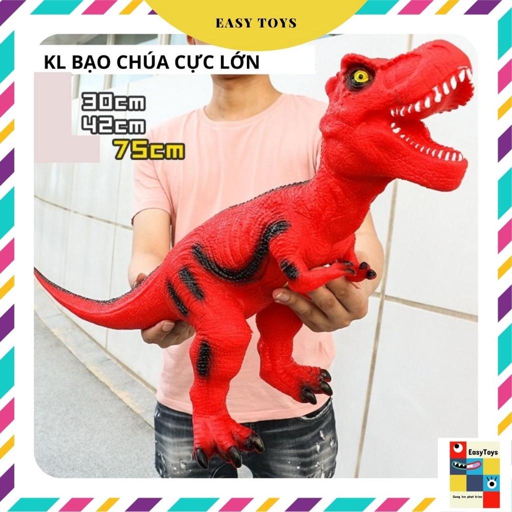 [Siêu sale] Mô hình khủng long cao su mềm cho trẻ em có tiếng gầm nhiều mẫu BIG SIZE