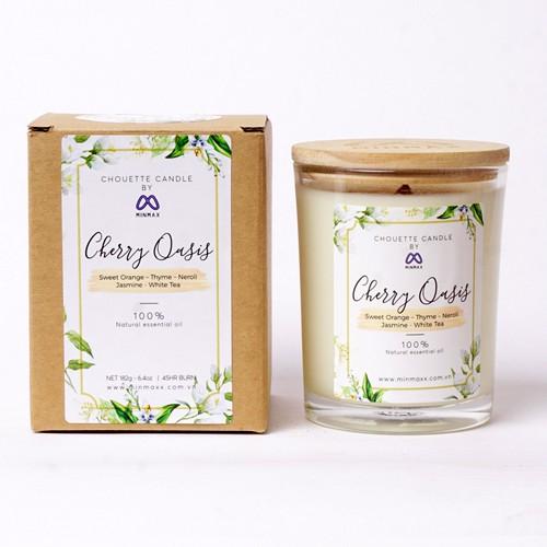 Nến thơm tinh dầu Chouette Candle Cherry Oasis