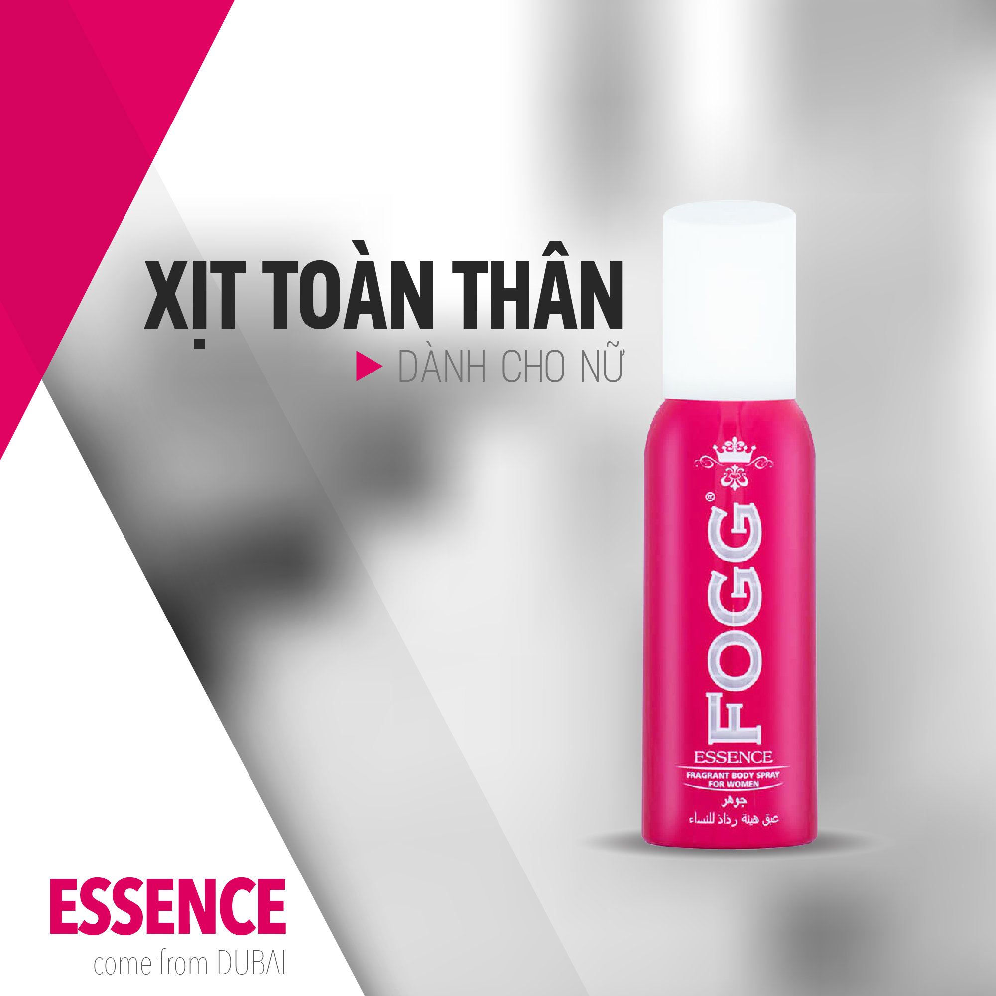 Xịt toàn thân nước hoa DUBAI FOGG Essences 120ml,Xịt toàn thân hương nước hoa,Xịt toàn thân nước hoa,Xịt thơm,Xịt mùi cơ thể,Xịt toàn thân dành cho nam,Xịt toàn thân lưu hương 6-8 tiếng, Xịt toàn thân khử mùi, Xịt khử mùi nuóc hoa,Xịt toàn thân không gas