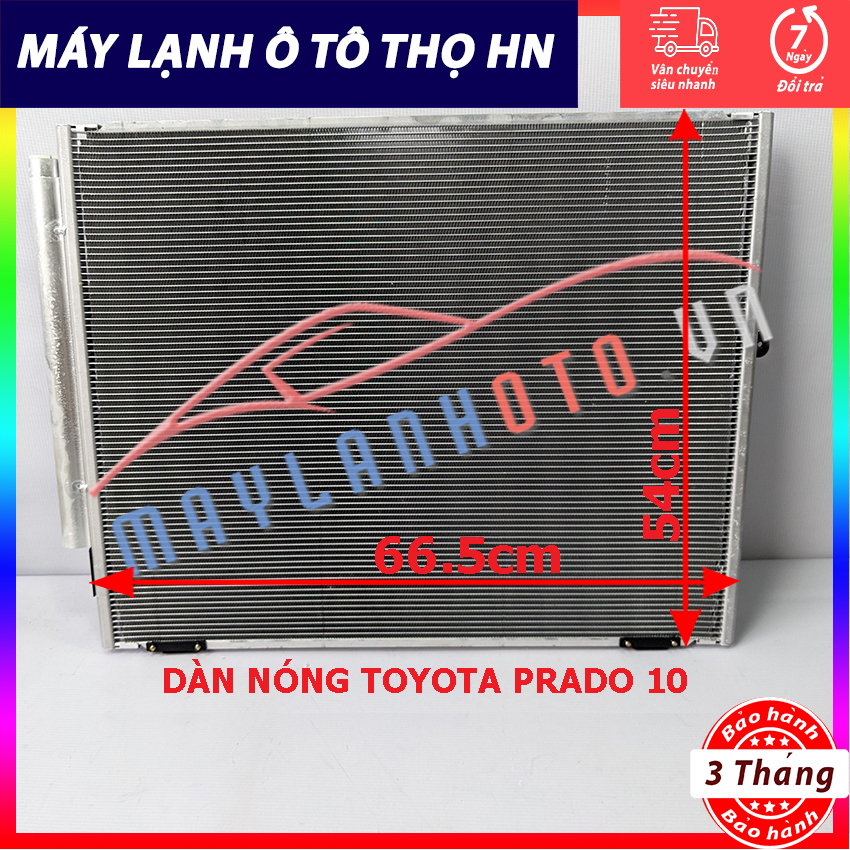 Dàn nóng Toyota Prado 2010 Hàng xịn Thái Lan