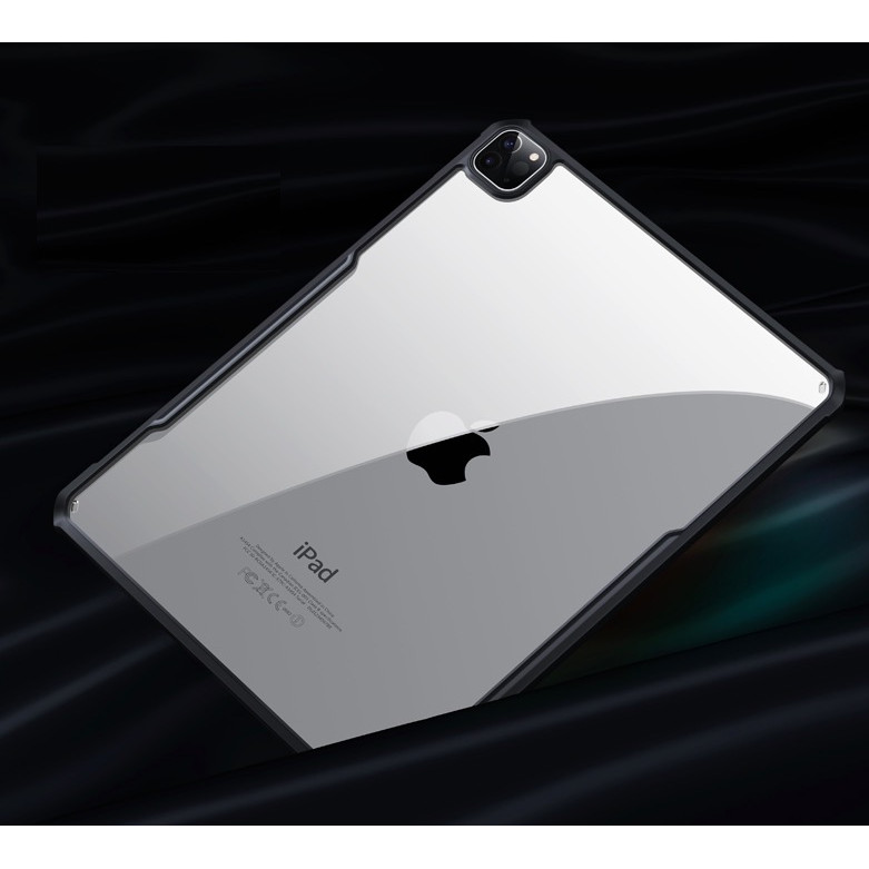 Ốp lưng iPad Pro 12.9 2020 XUNDD, Chống shock, Mặt lưng trong suốt, Viền TPU