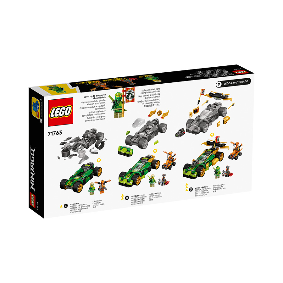 Đồ Chơi LEGO NINJAGO Xe Đua Tốc Độ Của Lloyd 71763