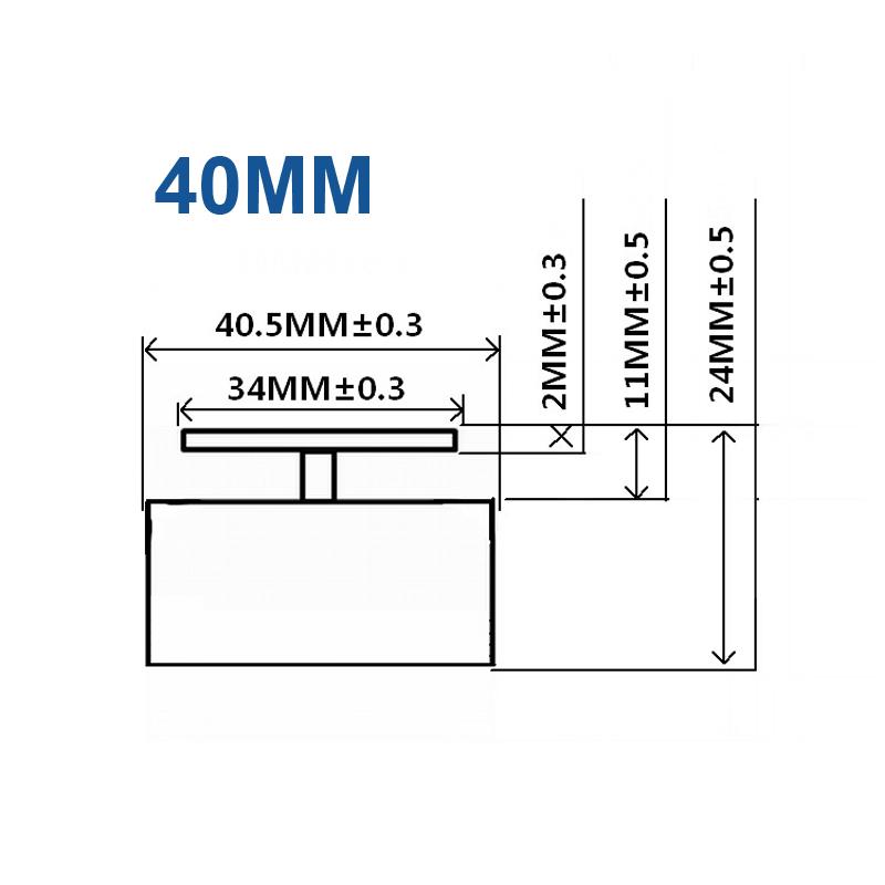 25/20/15W Loa Âm Thanh 44/50MM Loa Toàn Dải Âm Thanh Cộng Hưởng Exciter Siêu Bass Loa rung Neodymium Loa Color: 40 MM Set Type: 8 ohm