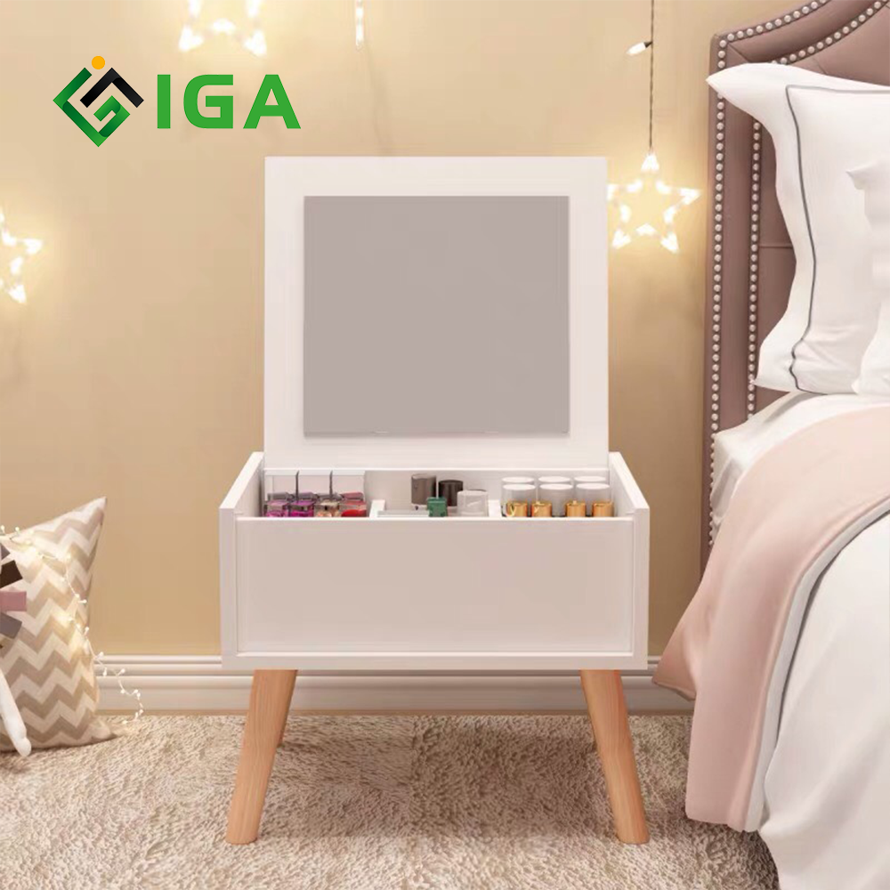 Bàn Trang Điểm Mini Đa Năng Có Thể Làm Tủ Đầu Giường Hiện Đại Thương Hiệu IGA - GP152