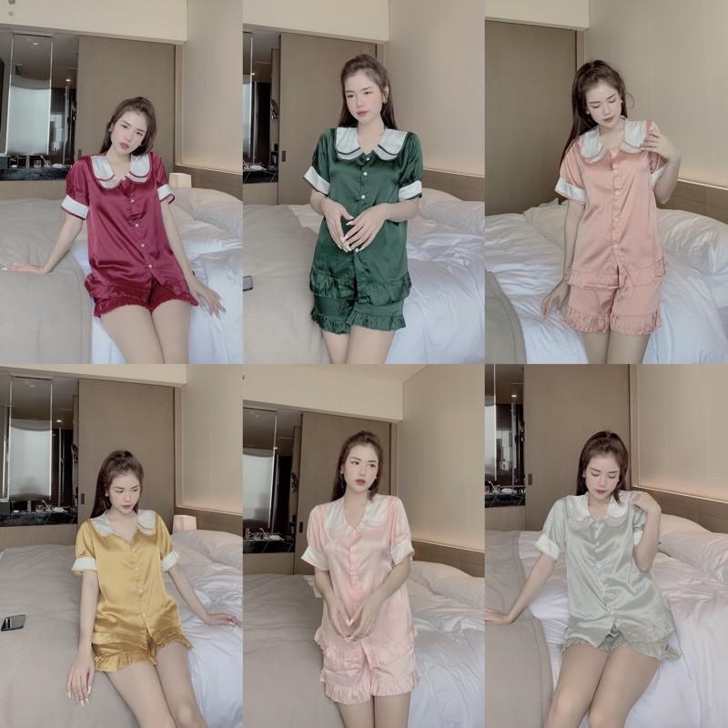 sét đồ bộ pijama nữ đùi dể thương xinh xắn dể thương, pijama nữ cao cấp, mát mẻ