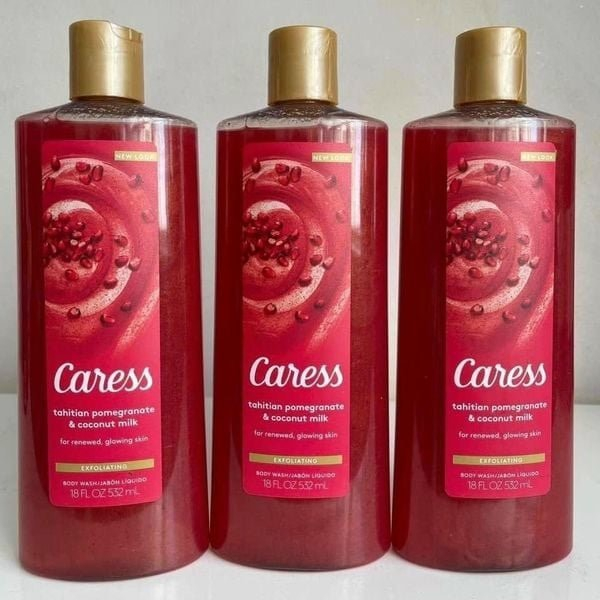 Sữa Tắm Caress Tahitian Pomegranate &amp; Coconut Milk 532ml
