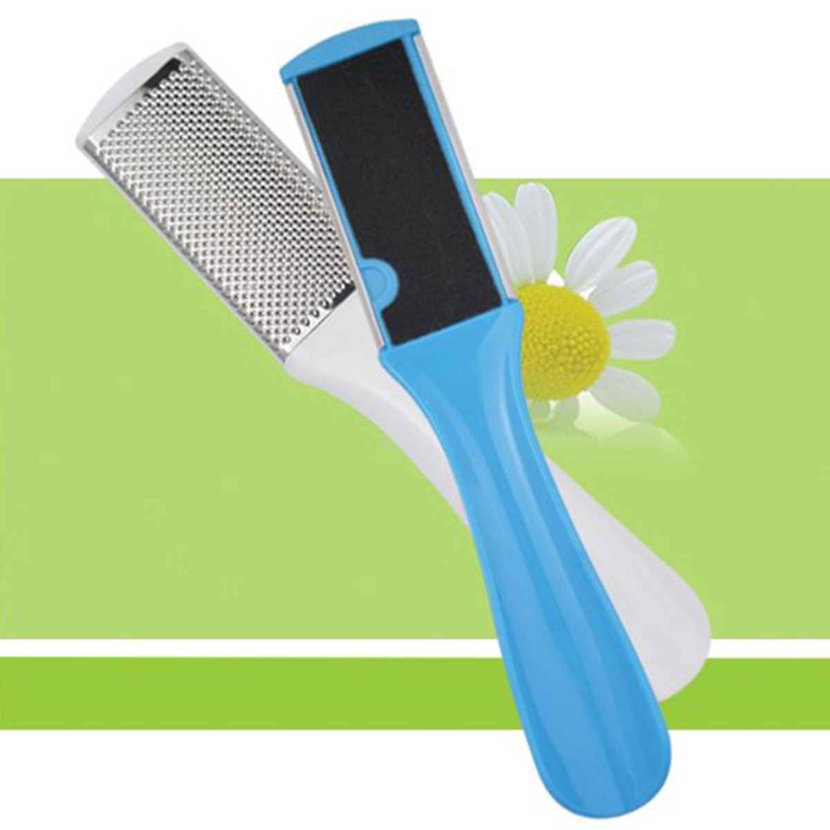 Dụng Cụ Chà Gót Chân Ceramic Pedicure File tặng kèm móc khóa- 1 cái chọn màu ngẫu nhiên