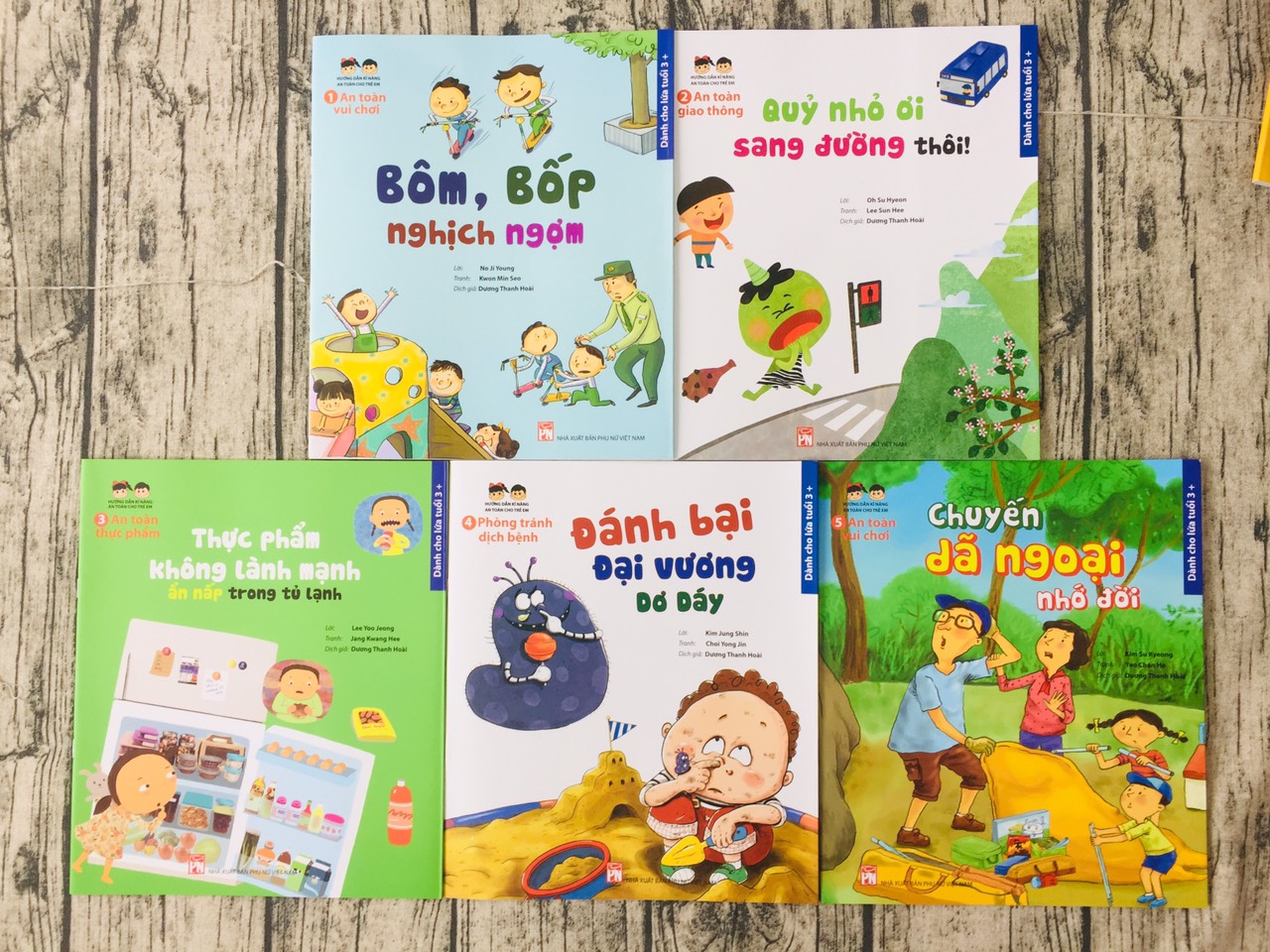 Combo Hướng Dẫn Kĩ Năng An Toàn Cho Trẻ Em
