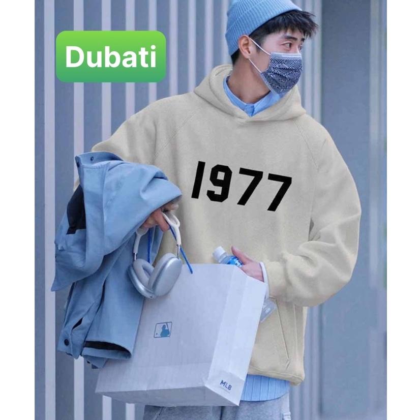 ÁO KHOÁC HOODIE NAM NỮ CHẤT NỈ DÀY PHOM FROM RỘNG 1977 PHONG CÁCH SANG CHẢNH NEW -DUBATI FASHION