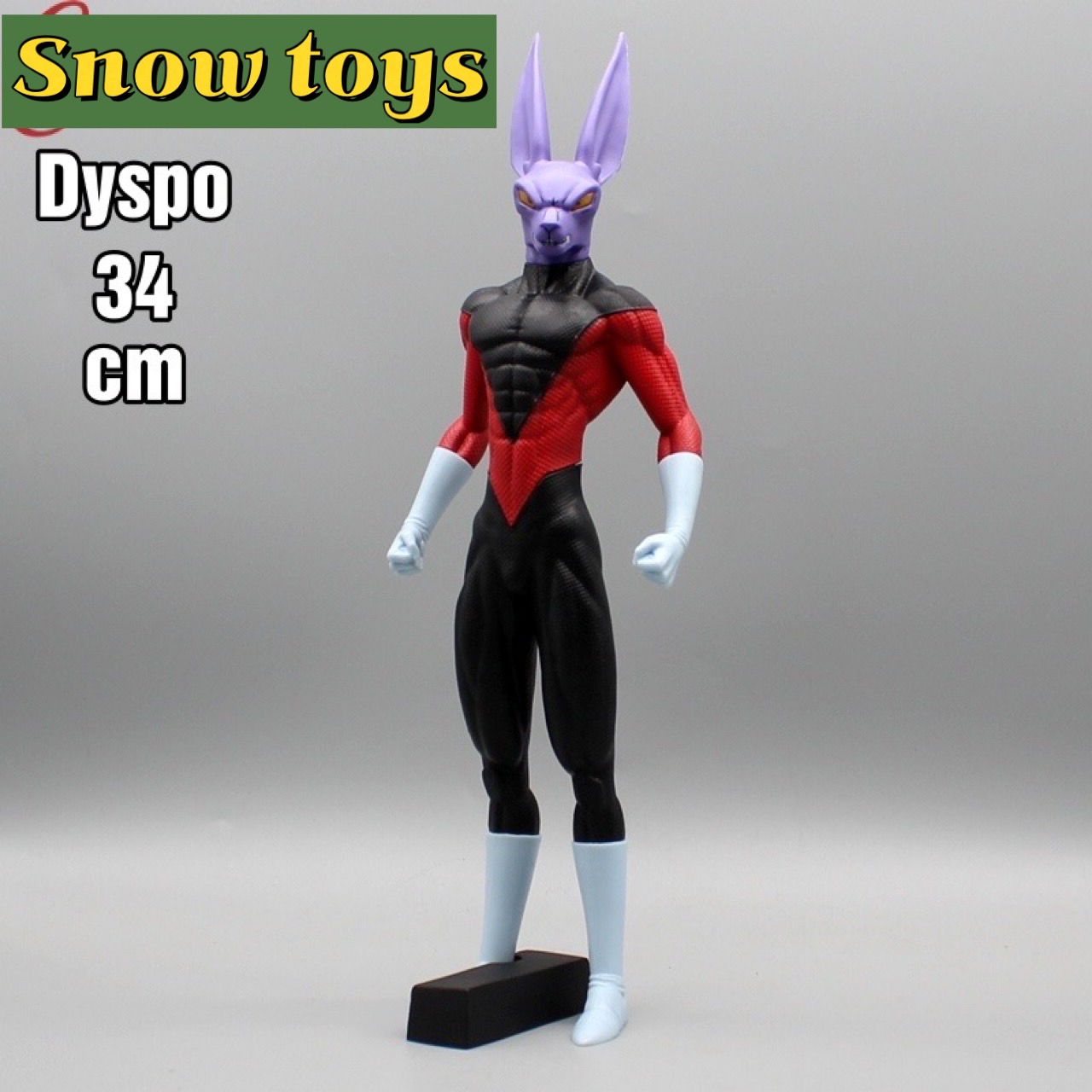 Mô hình Dragon Ball Super - Mô hình Dyspo Cao 34cm thành viên của Pride Trooper đồng phục đội công lý - Beerus Jiren
