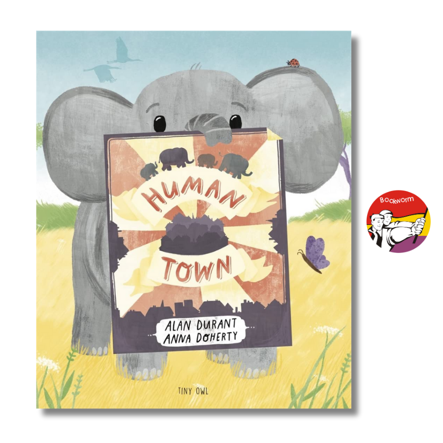Sách - Human Town by Alan Durant - Children Picture Story book in English UK - Sách Ngoại Văn