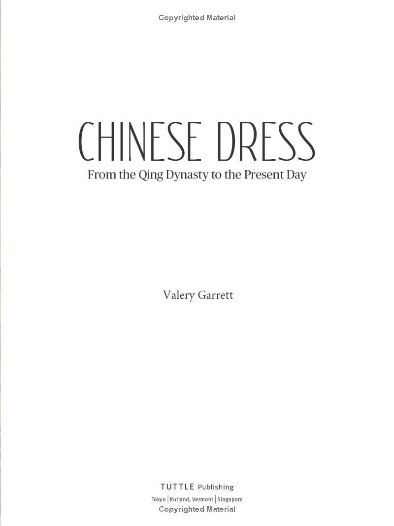 Sách ngoại văn: Chinese Dress - From The Qing Dynasty To The Present Day