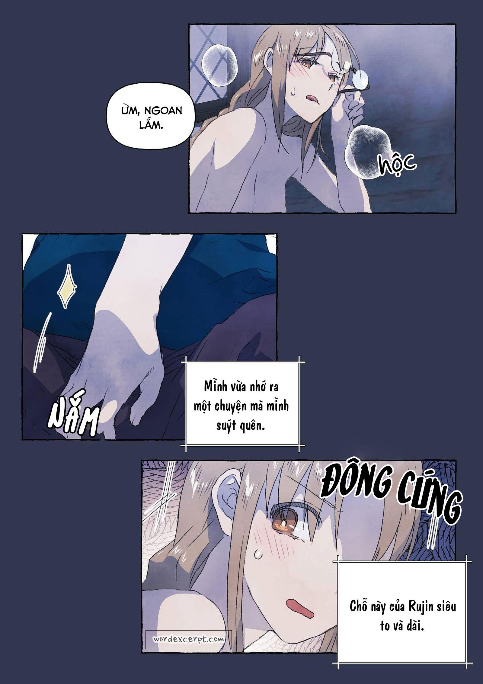 mối tình đầu của chàng sói khờ chapter 8 13