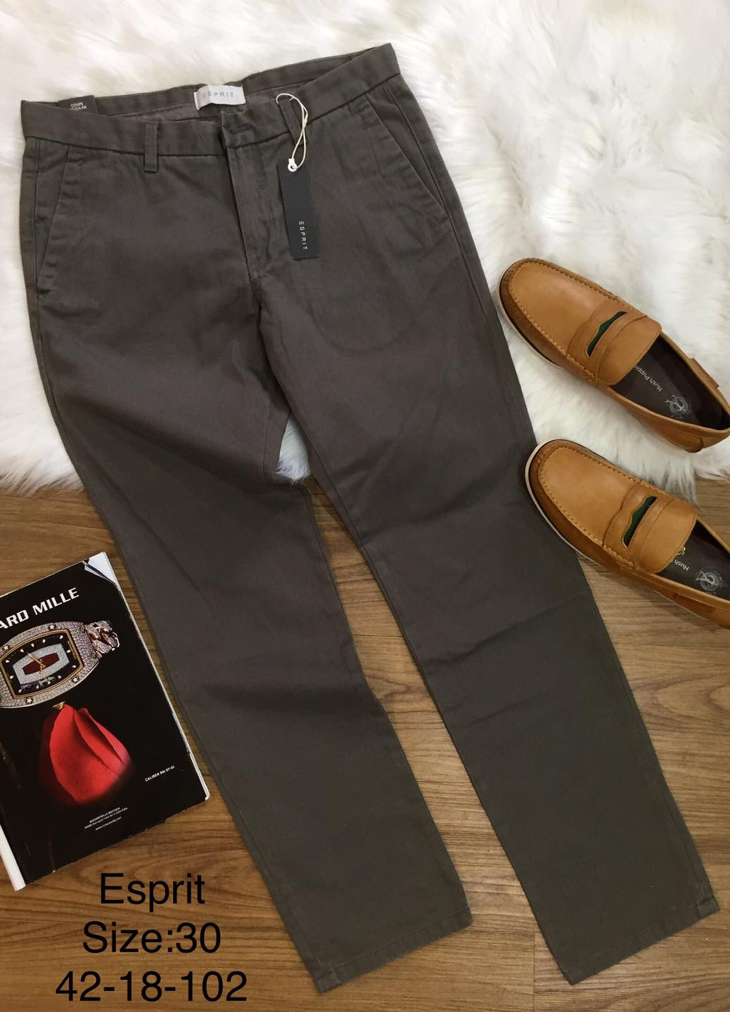 quần chinos nam Esprits chinh hãng xách tay Mỹ