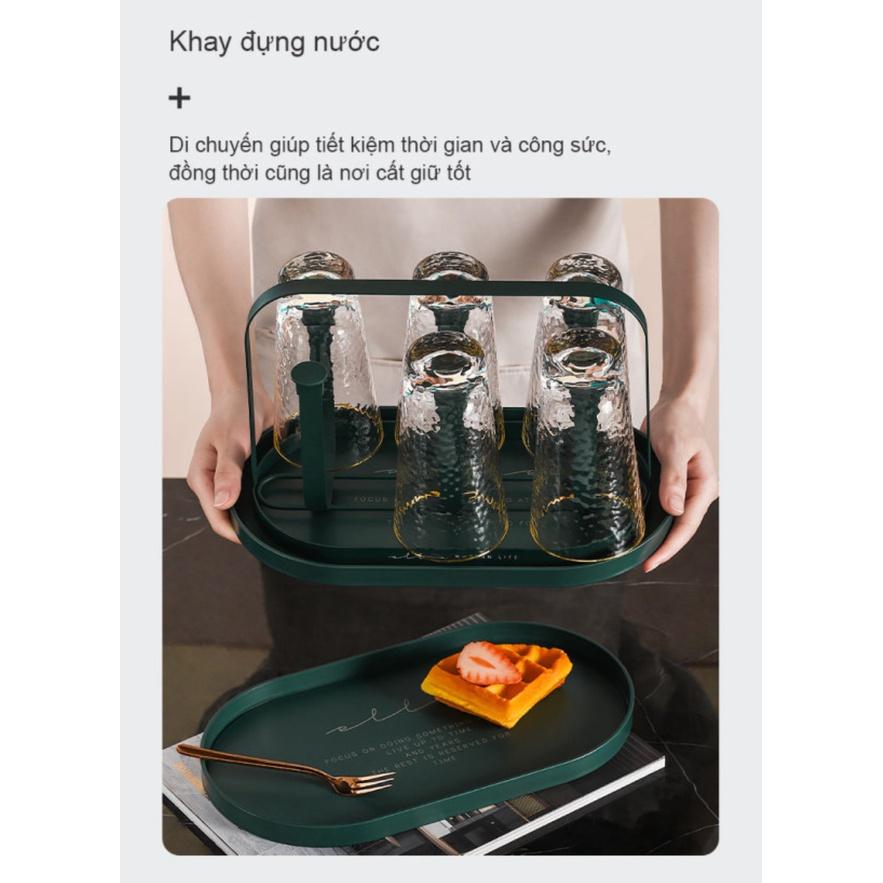 Giá Đựng Ly Golden Green