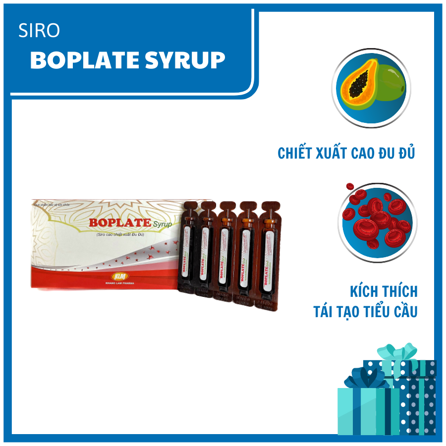 BOLATE SYRUP - Thực phẩm bảo vệ sức khỏe hỗ trợ giảm thiểu sốt xuất huyết hỗ trợ tăng cường tái tạo tiểu cầu, giúp giảm nguy cơ xuất huyết, giảm nguy cơ thiếu tiểu cầu [DATE 2026]