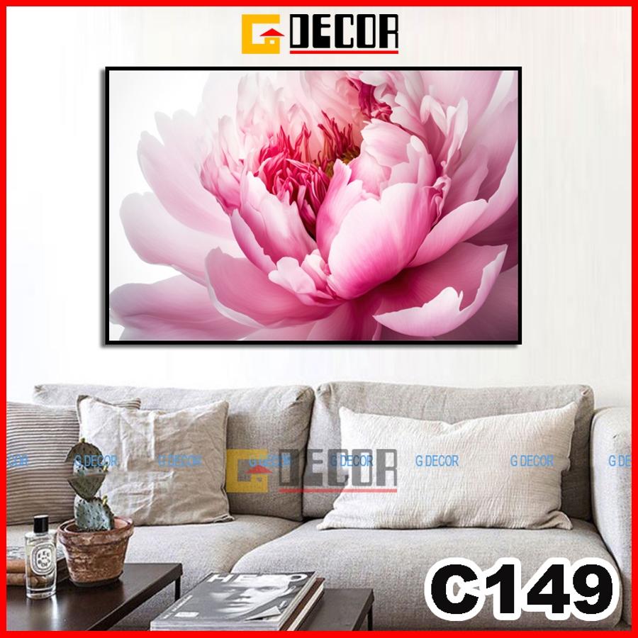 Tranh treo tường canvas 1 bức phong cách hiện đại Bắc Âu, tranh phong cảnh trang trí phòng khách, phòng ngủ, spa C149