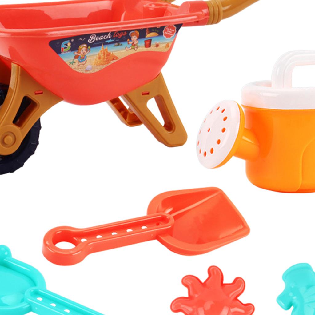 1 Set Beach Sand Toys Shovels Rakes Outdoor Tools Kit for Kids Toddlers Boys and Girls Reusable