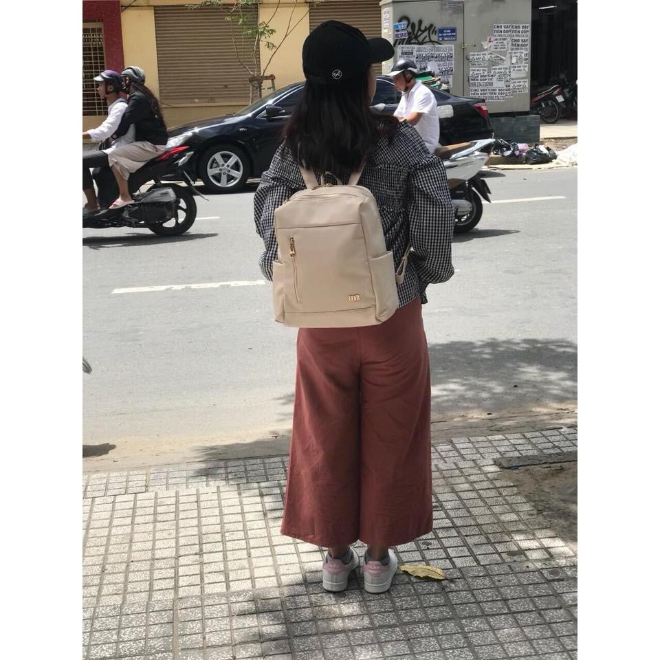 Balo học sinh, balo công sở da thời trang, chất da cao cấp - BOM