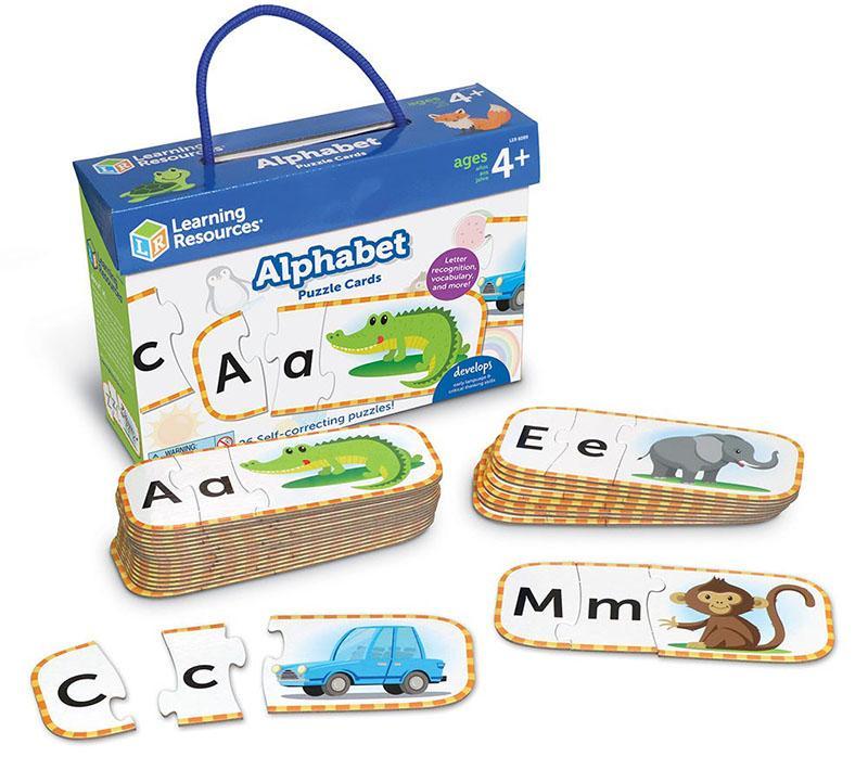 Learning Resources Learning Resources Bộ học bảng chữ cái - Alphabet Puzzle Cards