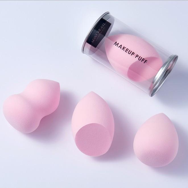 Mút trang điểm tán kem nền hồ lô, giọt nước, vát chéo Makeup Sponge