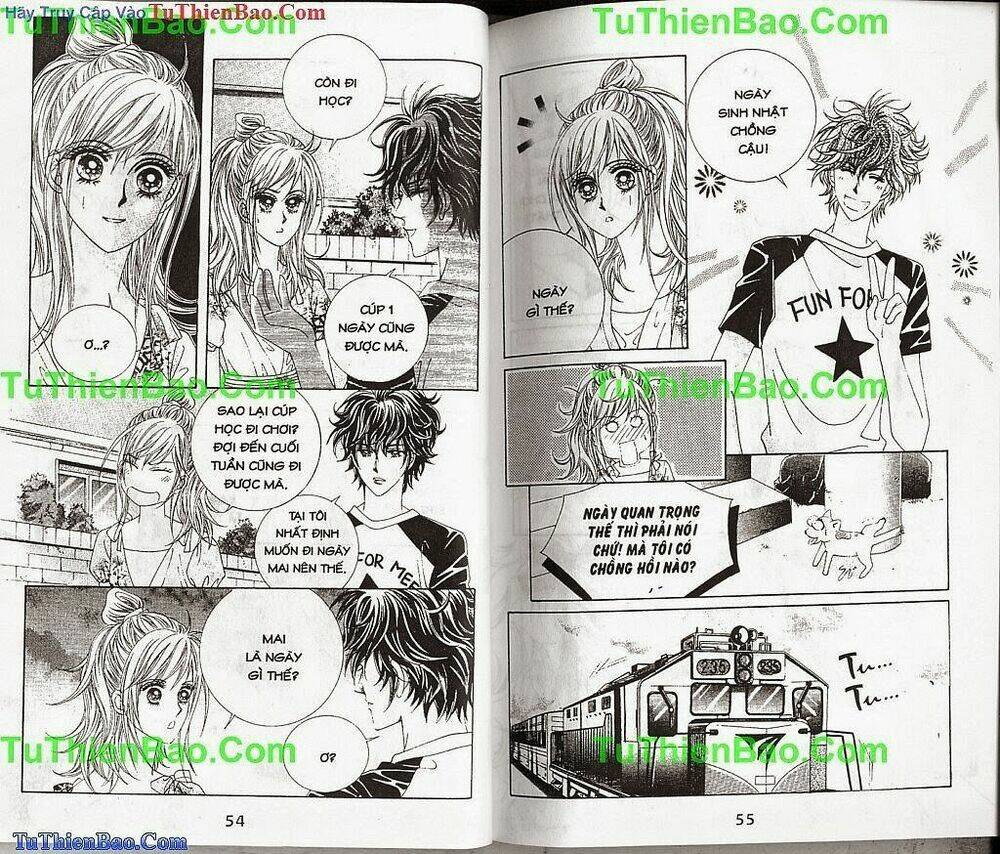 tiểu tử quậy bản đẹp - become habituated to kiss chapter 13 29