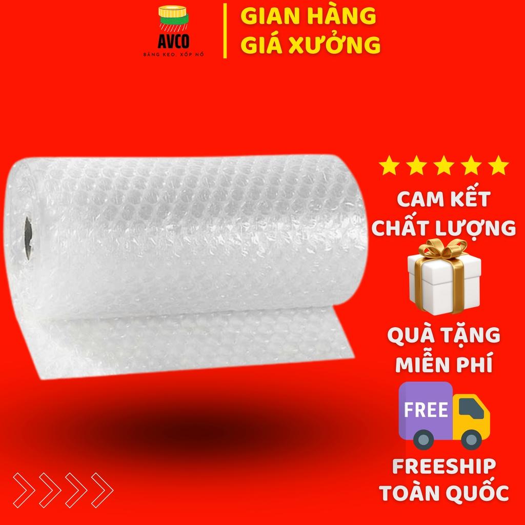 Màng xốp hơi, bóng khí, gói hàng, đóng bọc hàng AVCO 40cm x 100m xốp nổ bán lẻ từ 1m
