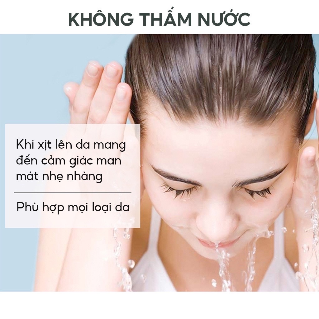 Chai xịt chống nắng 150ml , chống tia UV , bảo vệ cho cả mặt và toàn thân , giữ ẩm da ,chống thấm nước ,không gây nhờn ,bết dính không tắc nghẽn lỗ chân lông ,phù hợp với mọi loại da 