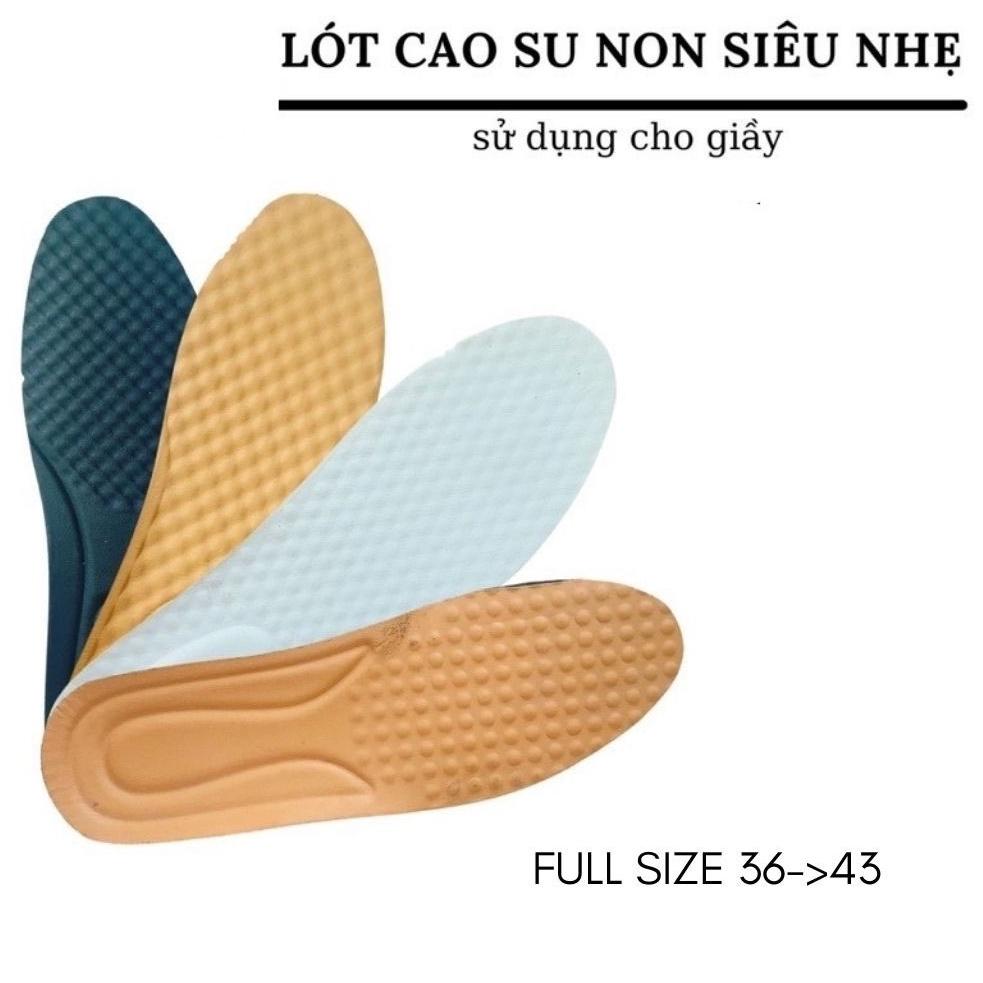 Lót Giày Thể Thao Chất Liệu Cao Su Non Mềm Êm PKHKD9