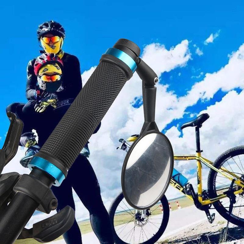 1PCS Bike Mirror Handlebar Rear view Mirror Wide Angle 360 degree Rotate Bicycle Mirror MTB Road Bike Bicycle Accessories