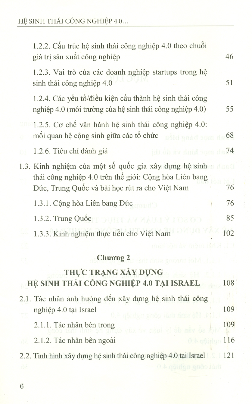 Hệ Sinh Thái Công Nghiệp 4.0 - Nghiên Cứu Trường Hợp Israel Và Gợi Mở Cho Việt Nam