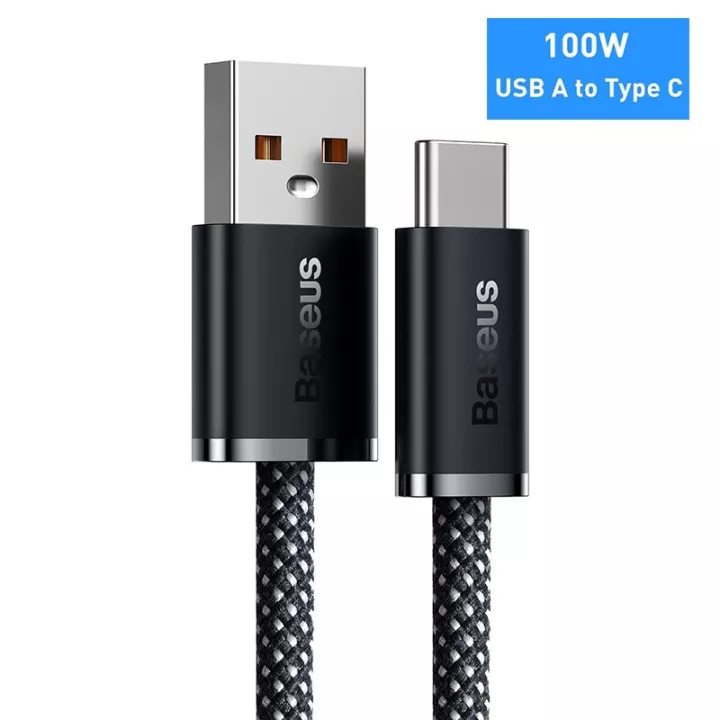 Cáp sạc nhanh 100W Baseus Dynamic Series Fast Charging Data Cable USB to Type-C- hàng chính hãng