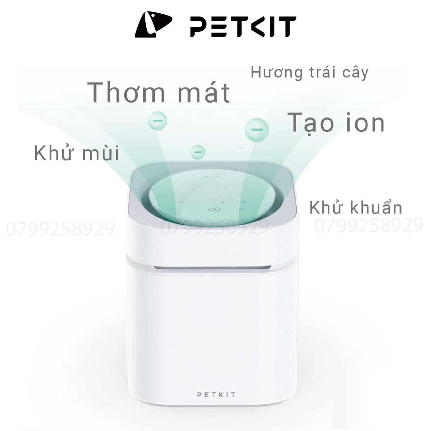 Máy Khử Mùi Diệt Khuẩn Petkit Air Magicube