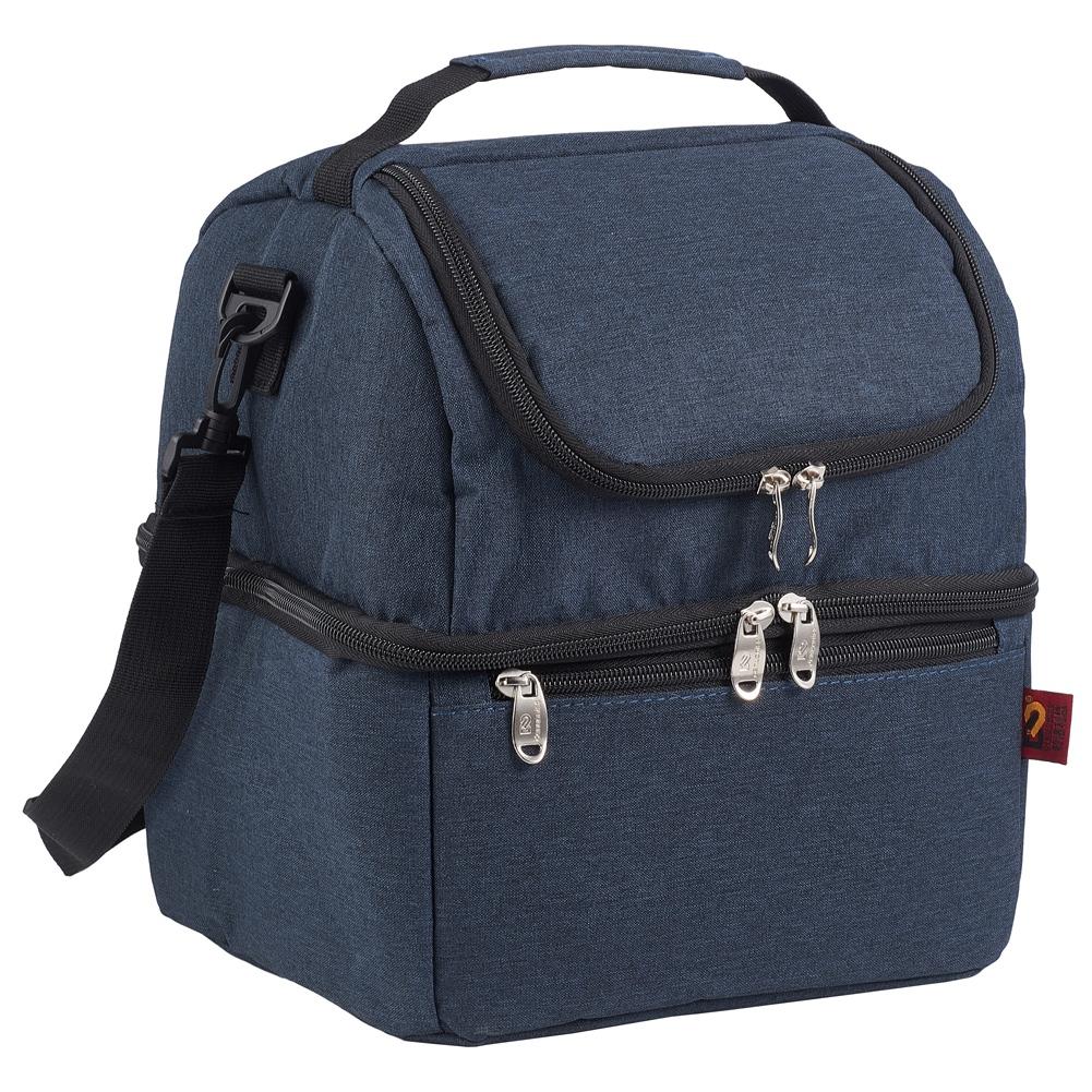 Dã Ngoại Bagpack Hộp Cơm 2 Ngăn Cách Nhiệt Túi Giữ Nhiệt Làm Mát Cho Bé Sữa Thức Ăn Lưu Trữ Ngoài Trời Tươi