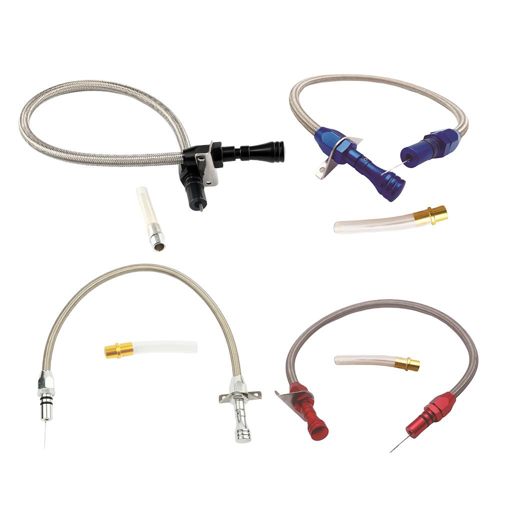 Stainless Durable Flexible Transmission Dipstick For Chevy GM Trans TH350