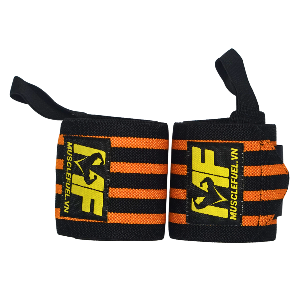 Dây quấn cổ tay MF, Dây bảo vệ cổ tay thể thao, tập gym 8cm x 63cm.