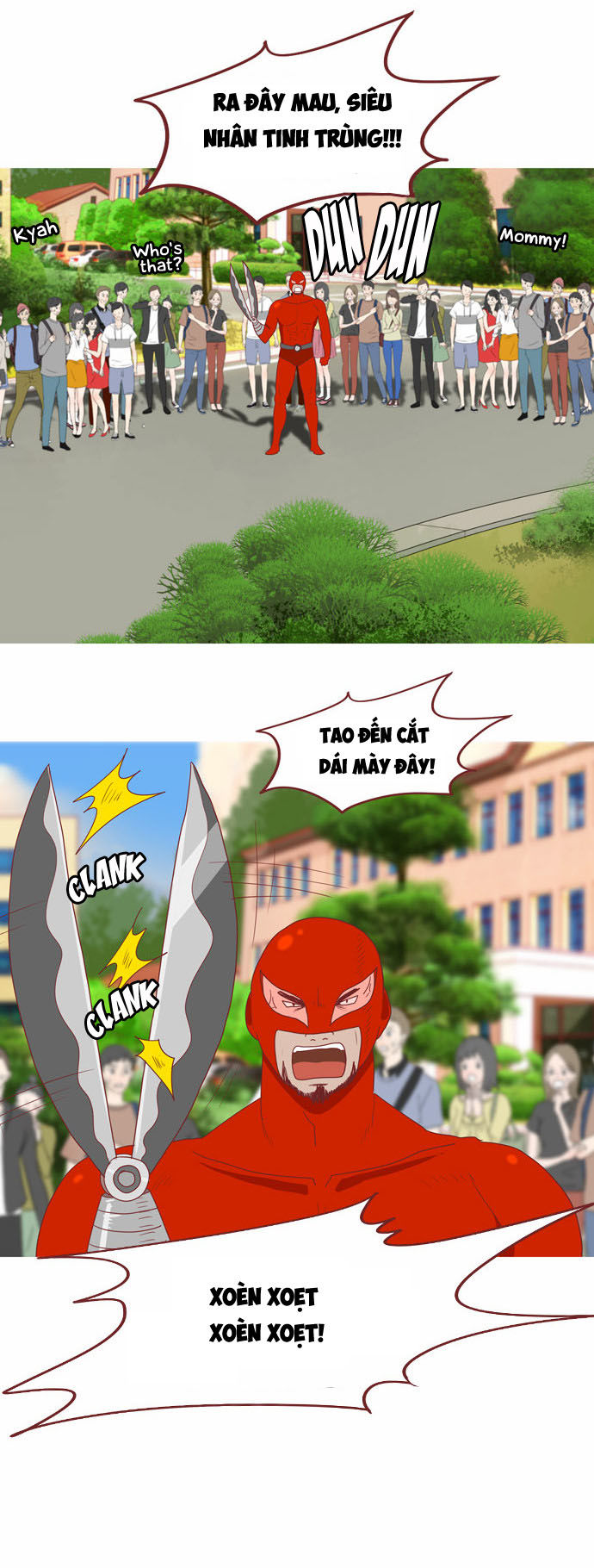 siêu nhân tinh trùng chapter 5 42