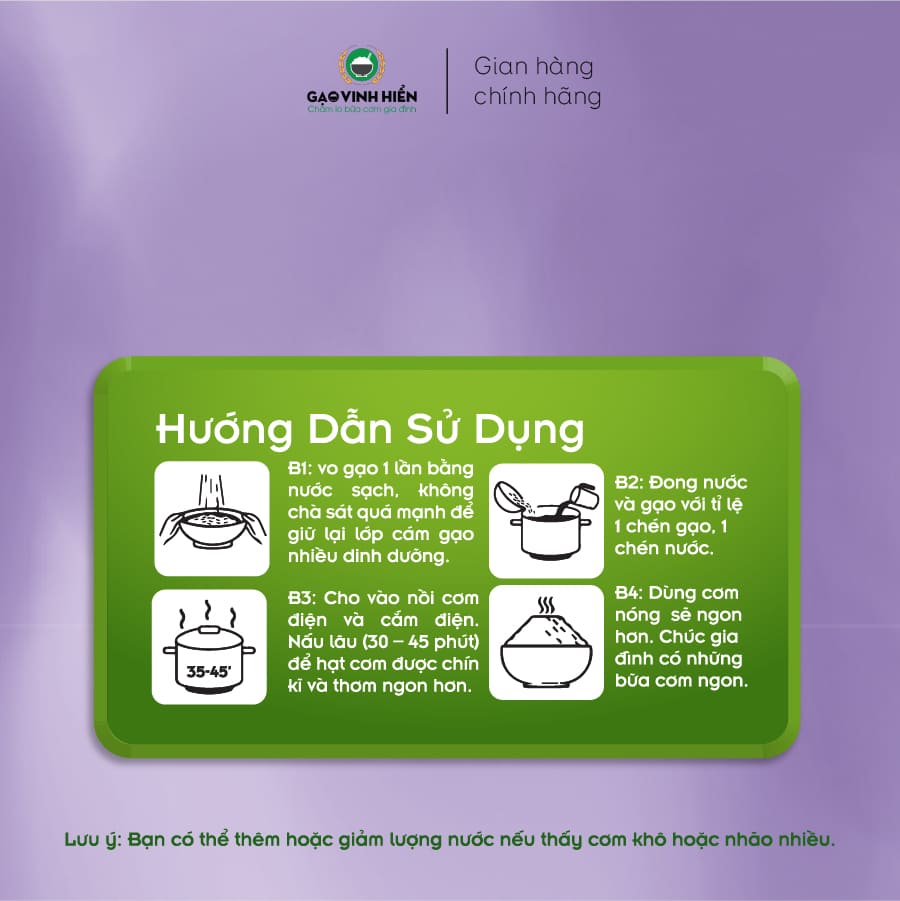 Đặc sản Tiền Giang - Gạo Quê Dẻo Vừa Đỗ Quyên - OCOP 4 SAO