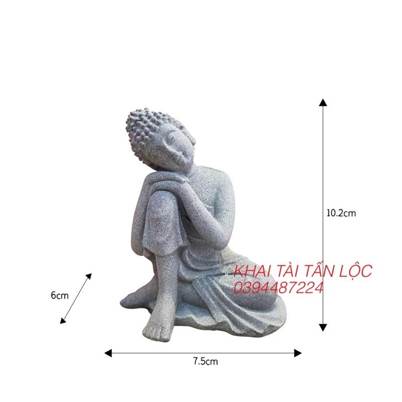 Tượng Phật ngồi ngủ trang trí cao 10cm