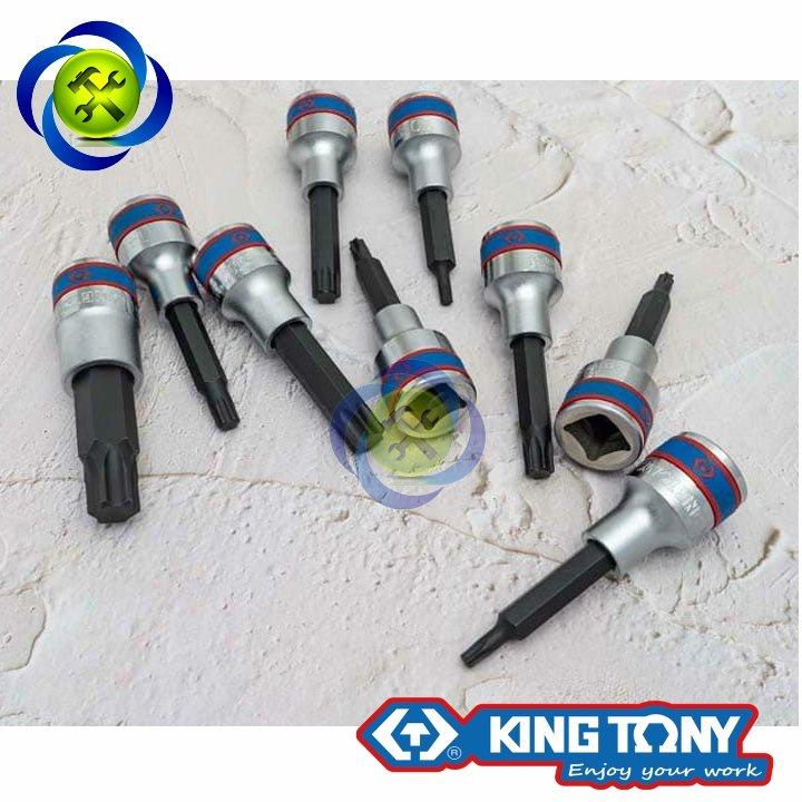 Đầu tuýp sao 1/2 KINGTONY dài 60mm trắng đen từ T20 - T70