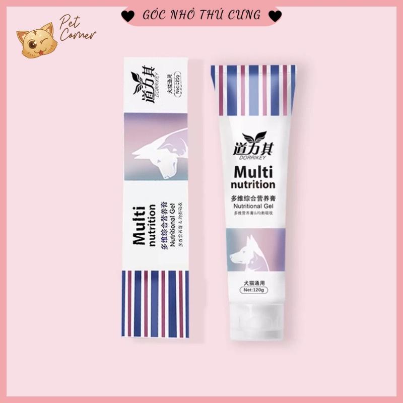 Gel dinh dưỡng cho chó mèo Dorrikey bổ sung dinh dưỡng, tăng sức đề kháng