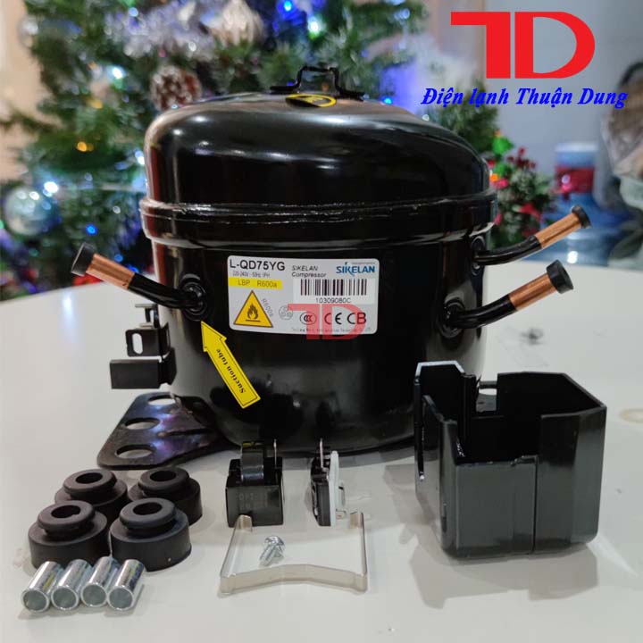Block tủ lạnh, tủ mát, tủ đông dùng cho tủ LG mới 100% sử dụng gas R600a có thể thay thế cho các loại lốc lạnh dung tích từ 200 lít đến 250 lít đều được, Điện Lạnh Thuận Dung